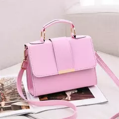 Moda feminina Bolsa de Couro Pequena, Ombro, Alça Superior, Qualidade Luxo - Smartshopstores Boutique