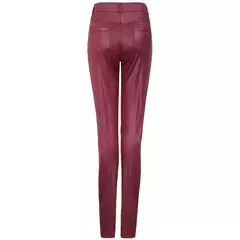 Calça fina lápis feminina, casual