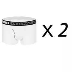 Cueca Boxer de Algodão Masculino, Alta Qualidade, 2Pcs - Smartshopstores Boutique