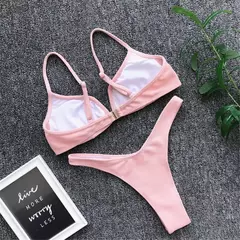 Biquíni Tanga em Forma de V, Sexy na internet