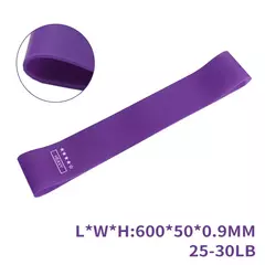 6 níveis diferentes de faixas de resistência pilates esporte de borracha - comprar online