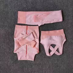 Terno de ioga de manga comprida sem costura para mulheres, Ginásio de esportes, - Smartshopstores Boutique