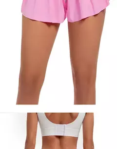 Shorts de corrida, leggings de treino, cintura de alta flexibilida
