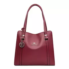 Bolsas de luxo de couro macio bolsas femininas designer 3 camadas ombro crossbody - comprar online