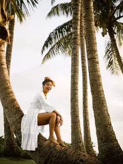 Fitshinling laço retalhos vestido longo beachwear profundo decote em v sexy que - Smartshopstores Boutique