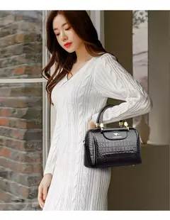 Bolsas de luxo de couro macio bolsas femininas designer 3 camadas ombro crossbody - comprar online