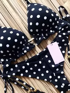 Conjunto de biquíni push up, traje de banho sexy
