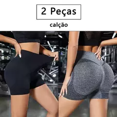2 Peças, Calças Femininas de Ioga Com Controle de Barriga E Bumbum, Cintura Alta - Smartshopstores Boutique