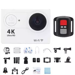 Câmera de Ação Ultra HD, Capacete Impermeável, Gravação de Vídeo, Câmera Esportiva, WiFi, 2,0", 170 D, 720 P, 30fps - comprar online