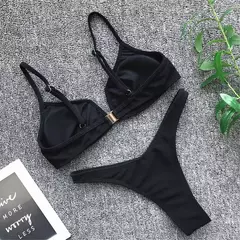 Biquíni Tanga em Forma de V, Sexy