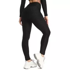 Imagem do Leggings Texturizado Scrunch Butt das mulheres, Sexy Booty Leggings, Leggins Esp
