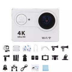 Câmera de Ação Ultra HD, Capacete Impermeável, Gravação de Vídeo, Câmera Esportiva, WiFi, 2,0", 170 D, 720 P, 30fps - loja online