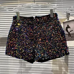 Shorts feminino lantejoulas brilhantes TAMANHO S-XL - Smartshopstores Boutique