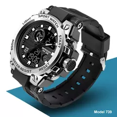 Relogio Esporte Masculino, marca superior, luxo, militar, quartzo - loja online
