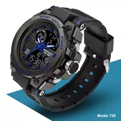 Imagem do Relogio Esporte Masculino, marca superior, luxo, militar, quartzo