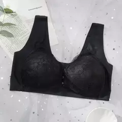 PLUS SIZE SUTIÃ SEXY, SEM COSTURA FECHAMENTO FRONTAL M-5XL