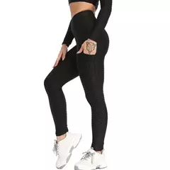 Leggings Texturizado Scrunch Butt das mulheres, Sexy Booty Leggings, Leggins Esp - Smartshopstores Boutique
