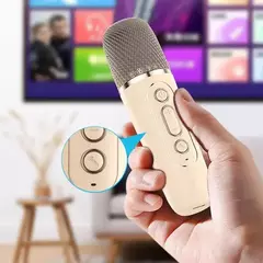 Imagem do K12 Máquina de Karaokê Portátil Bluetooth 5.3 PA Sistema de Altifalantes, 1-2 microfone sem fio