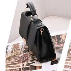 Moda feminina Bolsa de Couro Pequena, Ombro, Alça Superior, Qualidade Luxo
