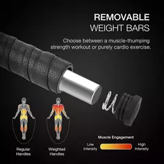 Imagem do Pular cordas com rolamentos de esferas, corda de salto rápido, Crossfit