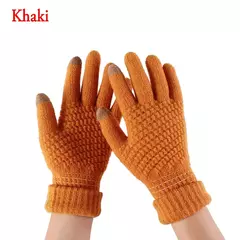 Luvas Unissex, grossas, tricotadas, de lã, ciclismo - Smartshopstores Boutique
