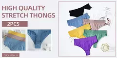 Tangas G-String sem costura, roupa interior confortável na internet