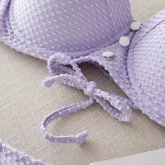 Biquíni feminino sexy com estampa de folhas, roupa de banho - comprar online