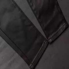 Calças de couro sintético de cintura alta para mulheres, jeans skinny para men