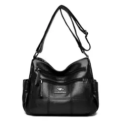 Imagem do Bolsas de couro crossbody, bolsas de ombro de alta qualidade, maraca de luxo