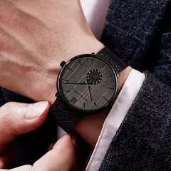 Imagem do Relogio moda design aço inoxidável à prova d´água