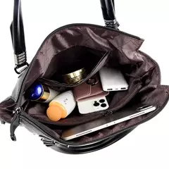 Bolsas de luxo de couro macio bolsas femininas designer 3 camadas ombro crossbody