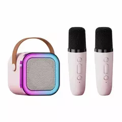K12 Máquina de Karaokê Portátil Bluetooth 5.3 PA Sistema de Altifalantes, 1-2 microfone sem fio - Smartshopstores Boutique