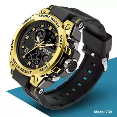 Relogio Esporte Masculino, marca superior, luxo, militar, quartzo na internet