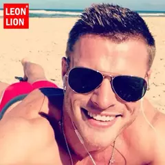 Óculos de sol com espelho para homens e mulheres, designer de luxo, estilo vintage - comprar online