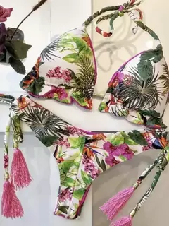 Conjunto sexy de biquíni estampado em pôa - Smartshopstores Boutique