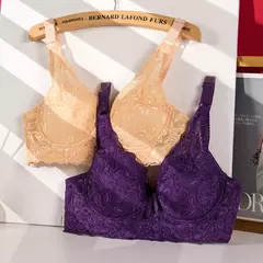 Sutiã de Renda Ajustável, Plus Size, B, C, D, Tamanho Grande na internet