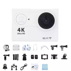 Câmera de Ação Ultra HD, Capacete Impermeável, Gravação de Vídeo, Câmera Esportiva, WiFi, 2,0", 170 D, 720 P, 30fps na internet