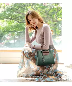 Bolsas de luxo de couro macio bolsas femininas designer 3 camadas ombro crossbody - loja online