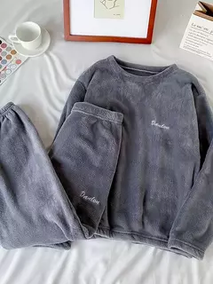 Conjuntos de pijamas de inverno feminino