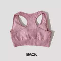 Conjunto de roupas femininas para prática esportiva, kit sem costura para ioga - comprar online