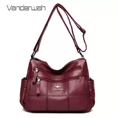 Bolsas de couro crossbody, bolsas de ombro de alta qualidade, maraca de luxo na internet
