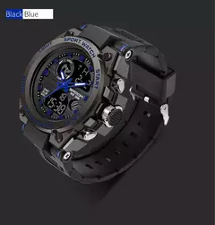 Relogio Esporte Masculino, marca superior, luxo, militar, quartzo