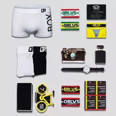 Roupa Interior Sexy Masculina, Boxer Algodão Macio, Cuecas Masculinas na internet