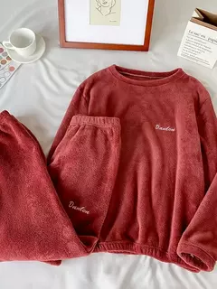 Conjuntos de pijamas de inverno feminino - comprar online