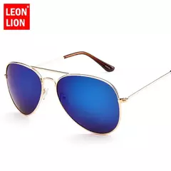 Óculos de sol com espelho para homens e mulheres, designer de luxo, estilo vintage - Smartshopstores Boutique