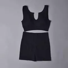 Conjunto de esporte sem costura feminino 2 de duas peças - Smartshopstores Boutique