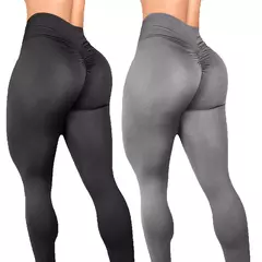 Kit 2 Calças Legging Levanta Bumbum Feminina na internet
