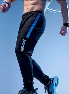 Calças com bolsos com zíper masculino na internet