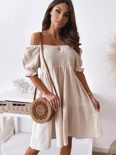 Mini vestido sexy sem costas feminino, gola cortada feminina, manga folhada na internet
