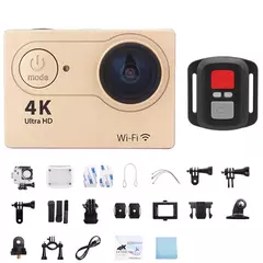 Câmera de Ação Ultra HD, Capacete Impermeável, Gravação de Vídeo, Câmera Esportiva, WiFi, 2,0", 170 D, 720 P, 30fps na internet